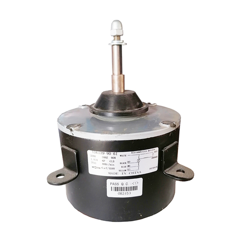 Động cơ quạt bơm nhiệt YDK139-90-6I 90W Nh&agrave; sản xuất chất lượng Gi&aacute; động cơ quạt bơm nhiệt