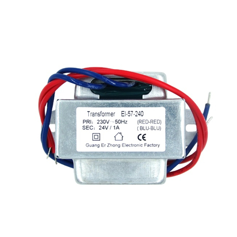 ac tek fazlı EI-57-240 elektrik g&uuml;&ccedil; trafosu 230v 24v