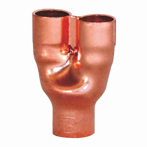 Copper Pipe Fittings 3 Way Y Shape Special Tee Hardware Fittings Connector Distribute Connector