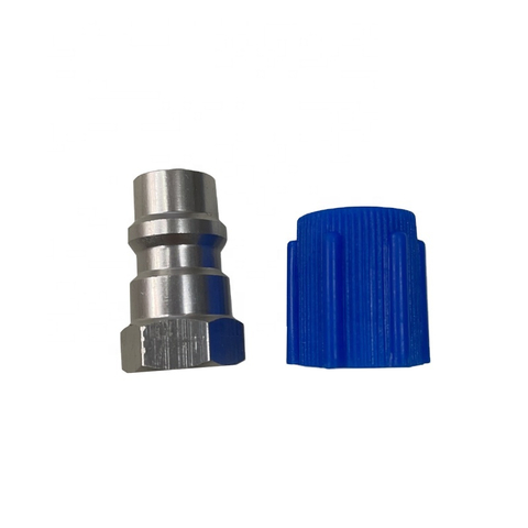 Auto A/C K&uuml;hlung Aluminium Legierung Schnell Koppler R12 R22 zu R134A Schnell &auml;ndern Umwandlung Adapter Ventil 1/4 '