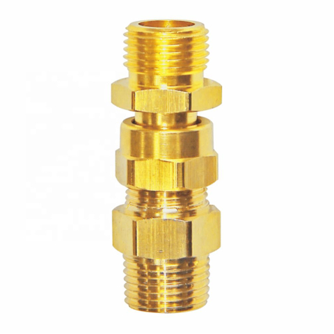 Tubo de conexi&oacute;n de lat&oacute;n Conector macho extra&iacute;ble a lat&oacute;n