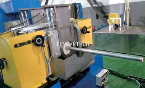 ultrasonik otomatik test ekipmanları, çelik boru için kusur tespit ekipmanları, Dikişsiz çelik boru ultrasonik test sistemi