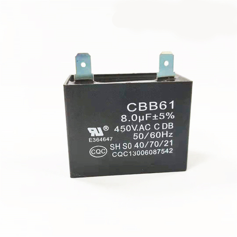 Kondansatör Ac Çalışıyor CBB61 Kondansatör Üreticisi 10μF±5%