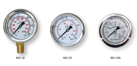 TG-18 Sıvı Dolu Manometre