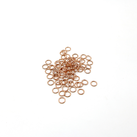 Anneaux de soudage brasage tige plate Phos cuivre brasage alliage cuivre anneau BCUP-2 anneau de soudage pour échange de chaleur cvc