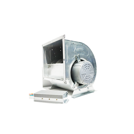TDZ 8-8 350W EC IP44 مروحة طرد مركزي منحنية للأمام 