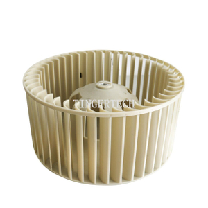 Gaiola de esquilo com rodas de ventilador de pl&aacute;stico, 380mm * 180mm, janela com furo de 12mm e conjunto de roda de ventilador AC dividido