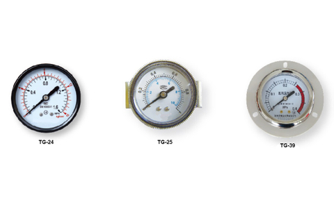 TG-24 Bourdon Tube Μανόμετρο