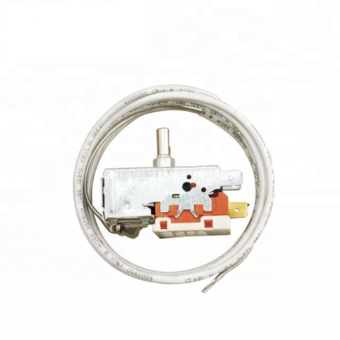 K57-P2077(VT72) RANCO Thermostat ชิ้นส่วนเครื่องทำความเย็น Capillary ตู้เย็นห้อง HVAC ละลายน้ำแข็ง