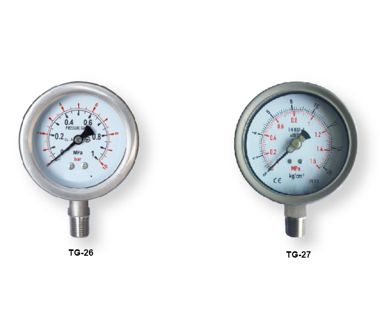 TG-26 All-Stainless Steel Gauge