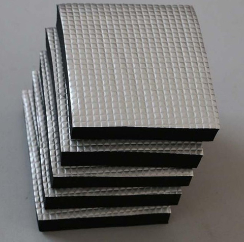 Alev Geciktirici Kauçuk ve Plastik Ses Emici Levha B2 Sınıfı Isı Yalıtım Kauçuk ve Plastik Sünger Levha