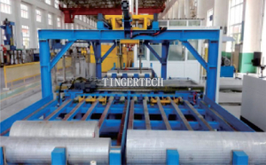 Ультразвуковое водоиммерсионное дефектоскопическое оборудование для круглых прутков из литого алюминиевого сплава